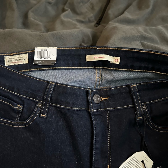 Levis Premium 711 Skinny Jeans - Picture 1 of 3